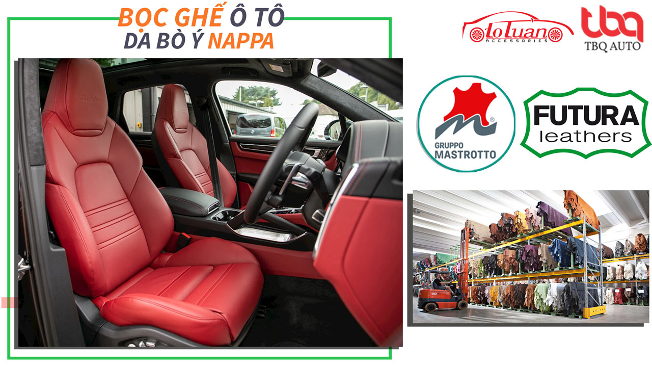 Bọc ghế da bò ý Futura - Gruppo Mastrotto
