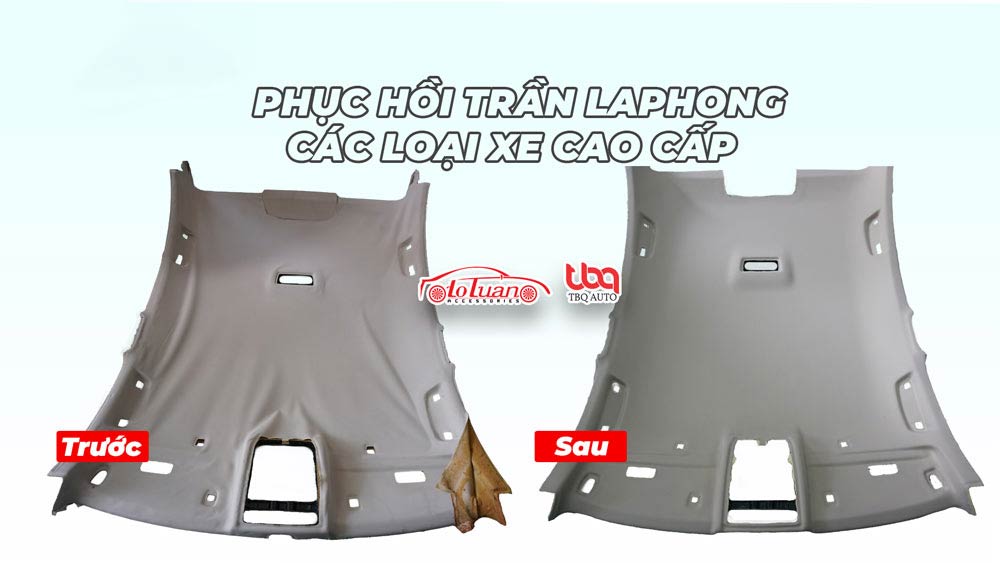 Phục hồi trần nỉ cho các dòng xe cao cấp